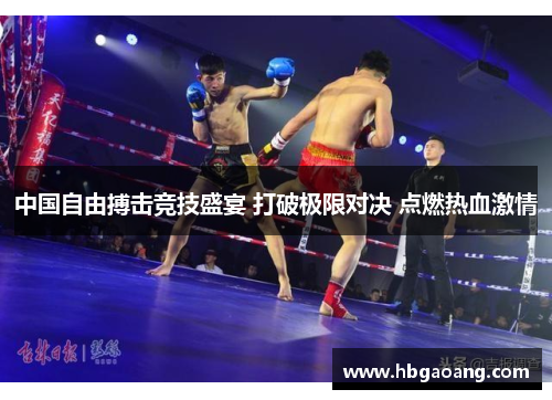 中国自由搏击竞技盛宴 打破极限对决 点燃热血激情