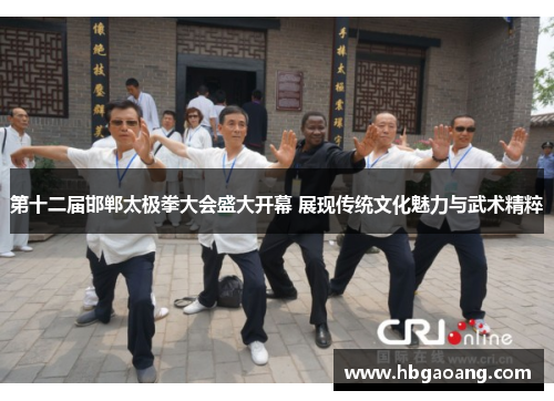 第十二届邯郸太极拳大会盛大开幕 展现传统文化魅力与武术精粹