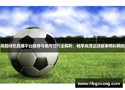 英超绿色直播平台推荐与使用技巧全解析，畅享高清足球赛事精彩瞬间
